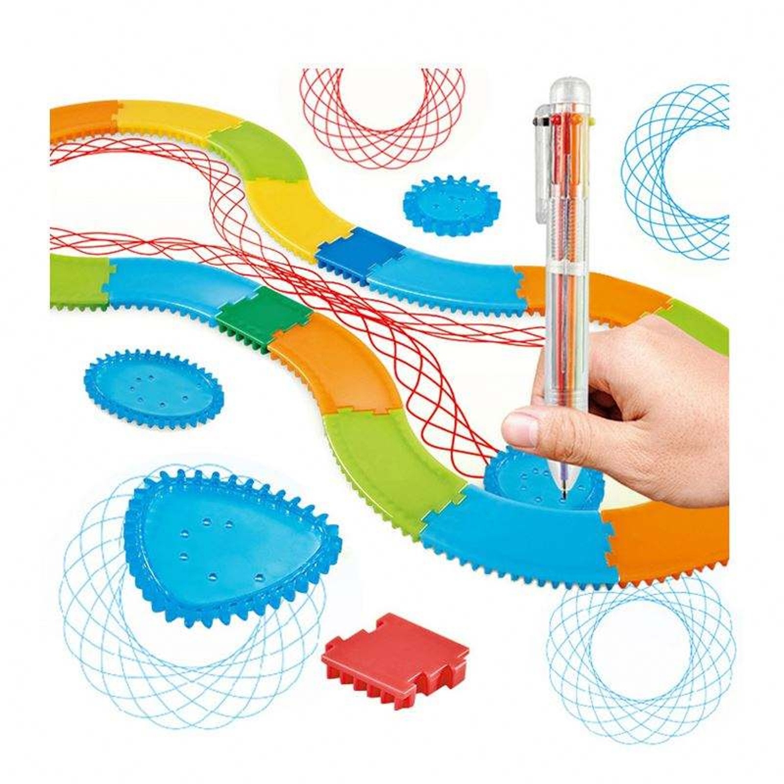 Craft Art Set - Student Geometry Drawing Stencils Set Painting