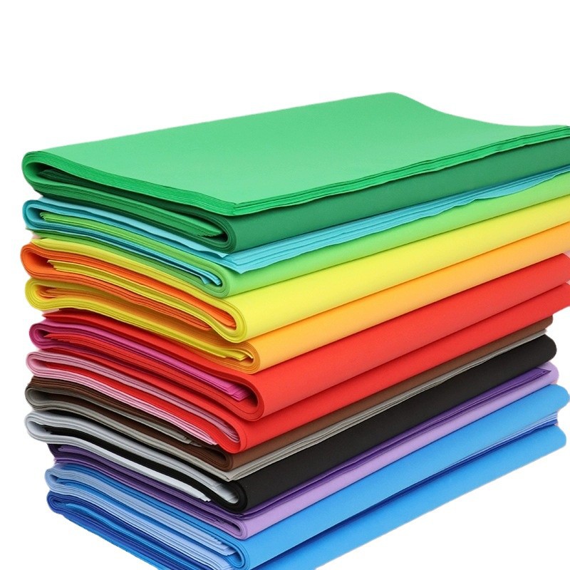 Art Craft Kindergarten - 10 Sheets 50x90cm Colored Sponge Paper