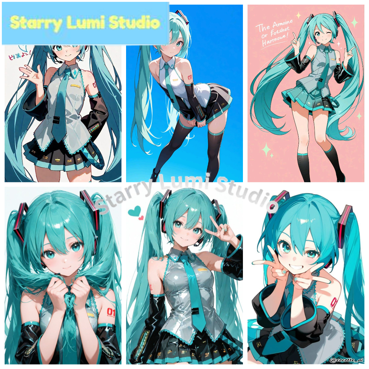 Craft Art Set - Hatsune Miku Diamond painting Art Kit
