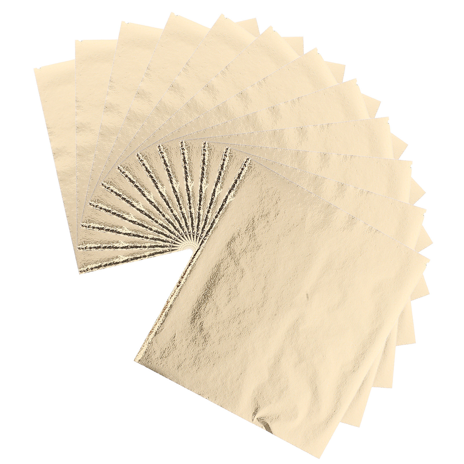 Art Craft Picture - 100Pcs Imitation Gold Foil Sheets for