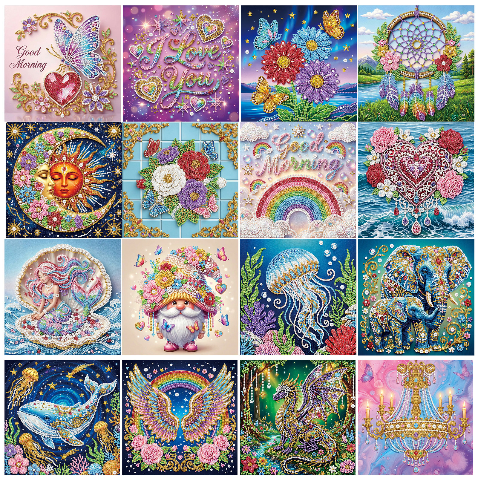 Art Craft Picture - DIY Fantasy World Pearl Art Painting