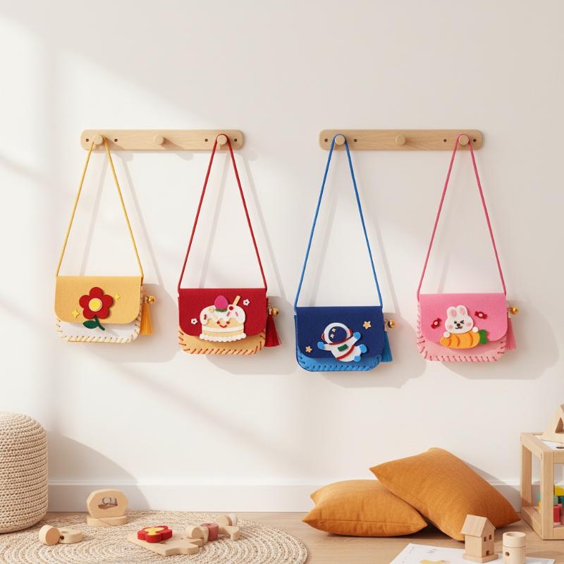 Art Craft Kindergarten - Cute Felt Felt Bag Making Kit