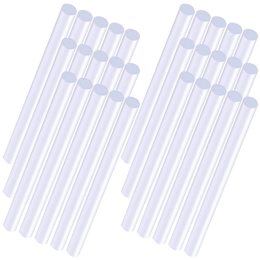 Art Craft With Paper - 100Pcs Hot Glue Sticks 7Mm Clear