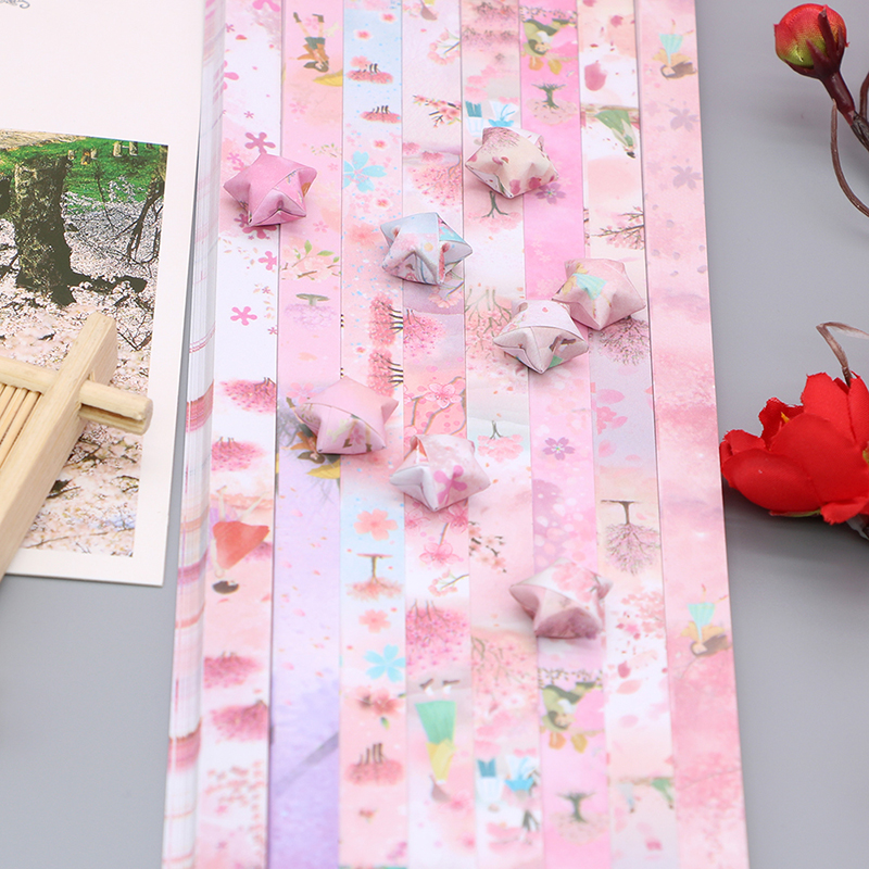 Art Craft 5 Year Old - 540 Sheets Sakura Origami Stars Paper