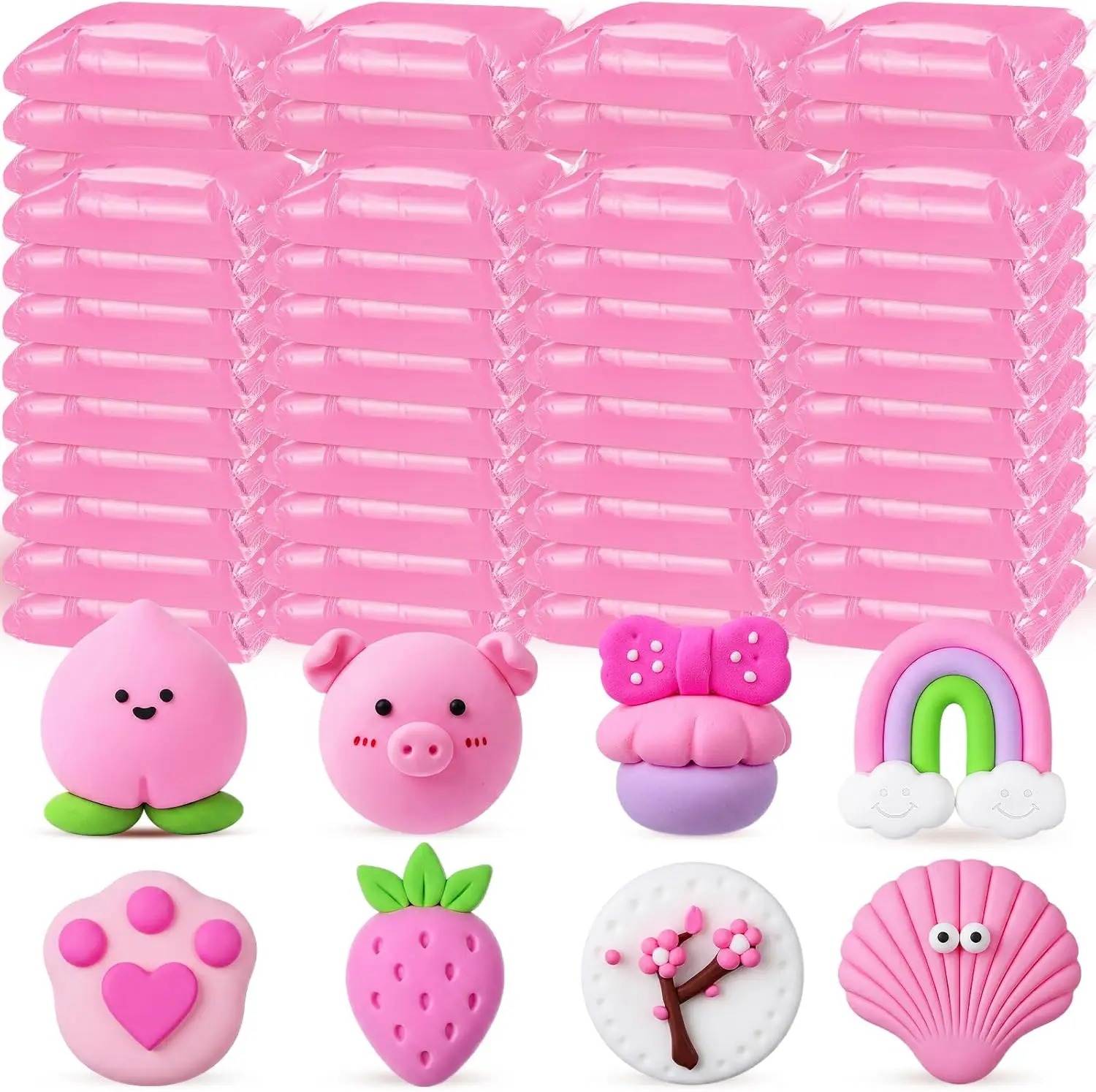 Art Craft Gifts For Adults - 72 Pcs 38oz Air Dry Clay