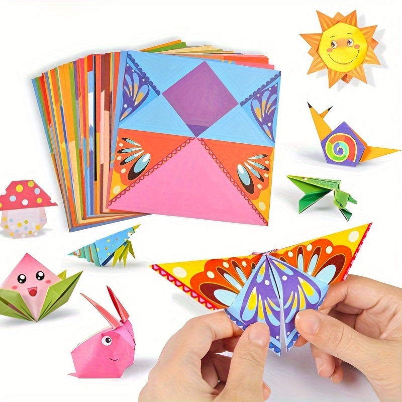 Art & Craft Paper Origami - 1 Set of 54 Sheet Origami