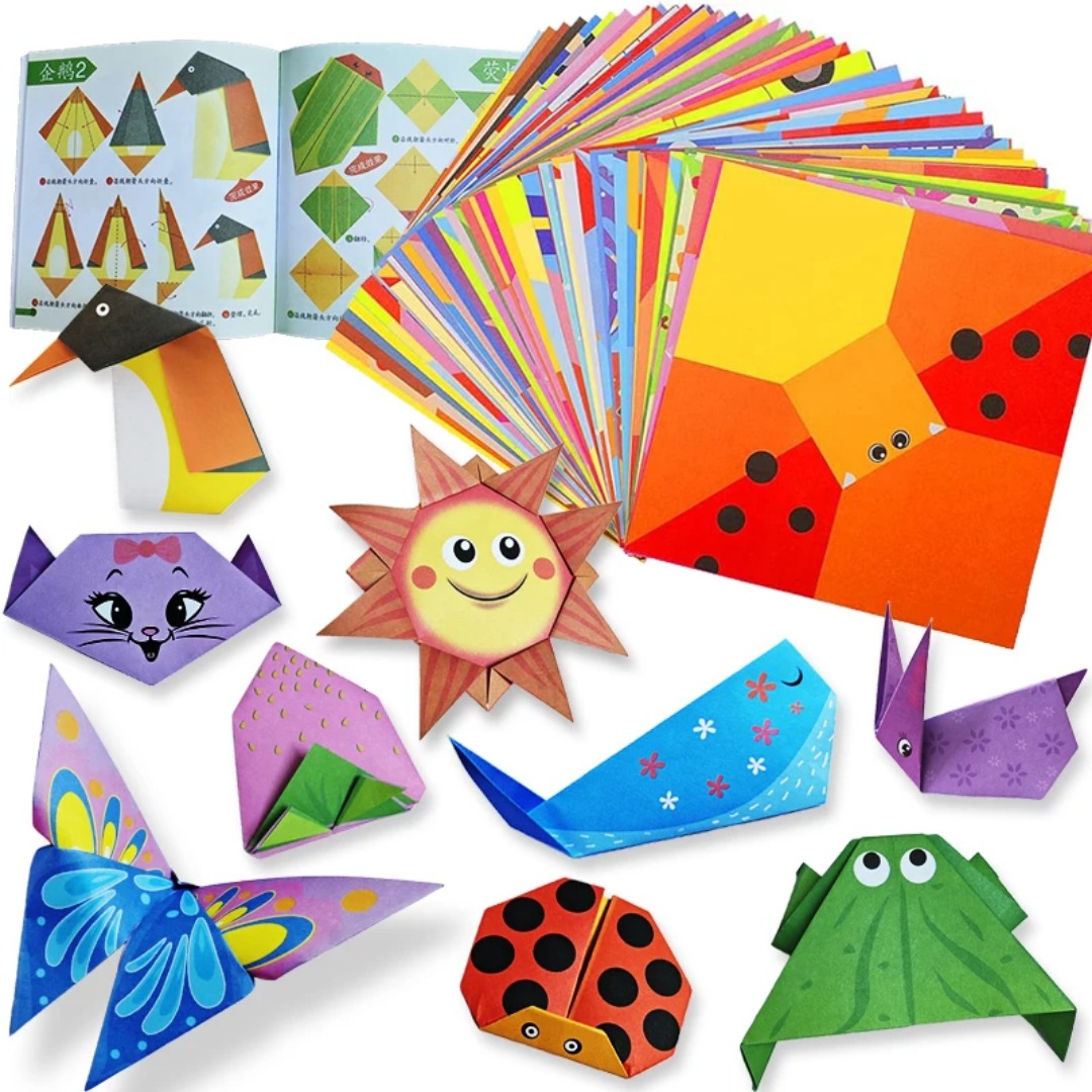 Art Craft Kindergarten - New Origami Kit 30 Sheets Origami