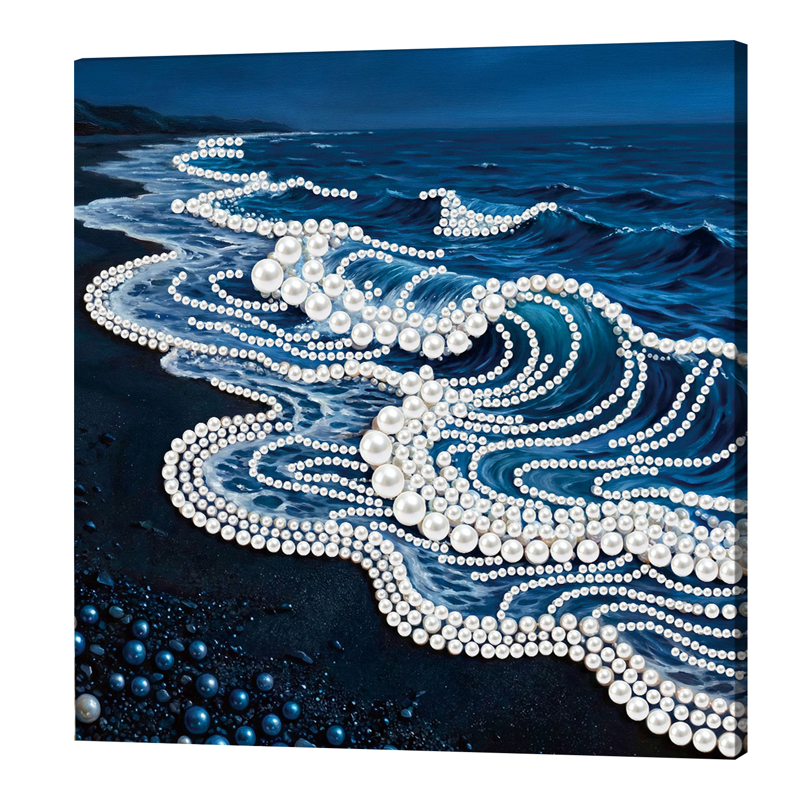 Art Craft Picture - Waves DIY Pearl Painting Kit with