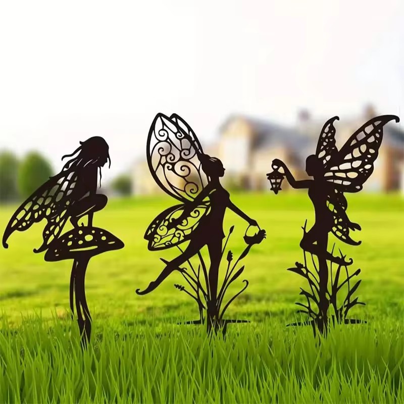 Art And Craft Exclusives - Outdoor Flower Fairies Terrace Iron Iron