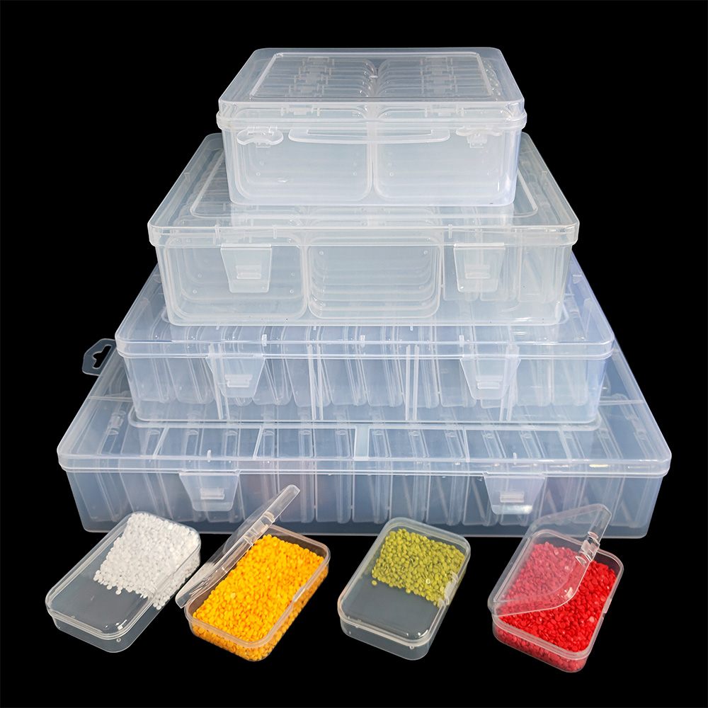 Craft Art Set - Plastic Diamond Painting Storage Box Set