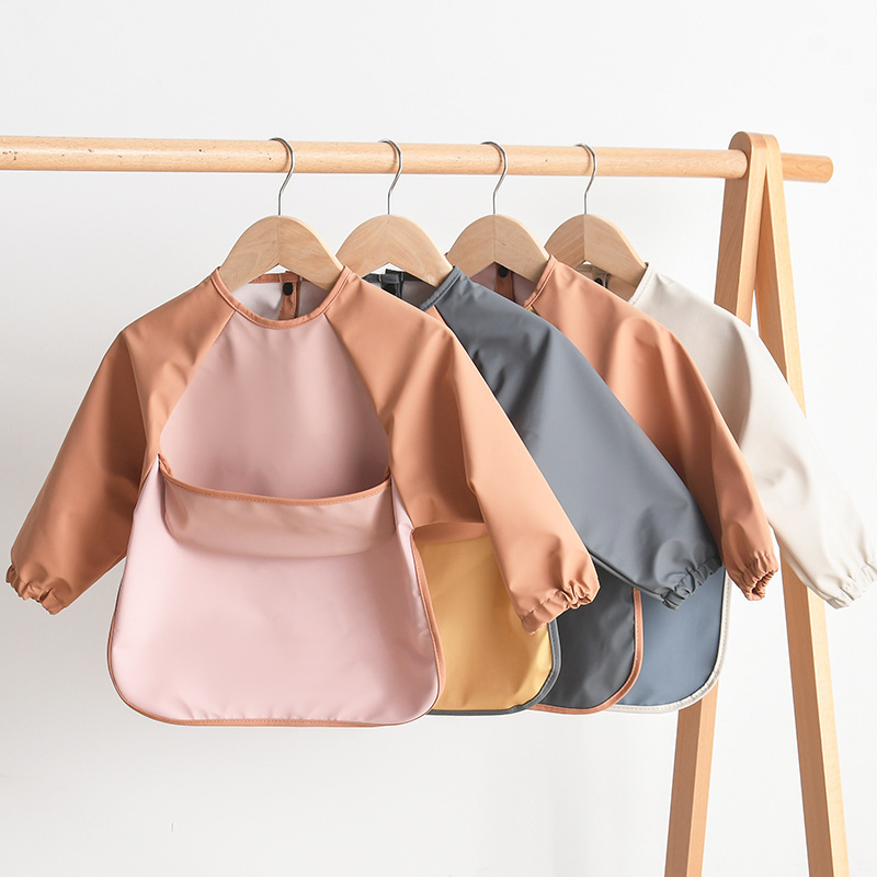 Kids Baby Long Sleeved PU Bibs - Art Craft Kindergarten avis et prix