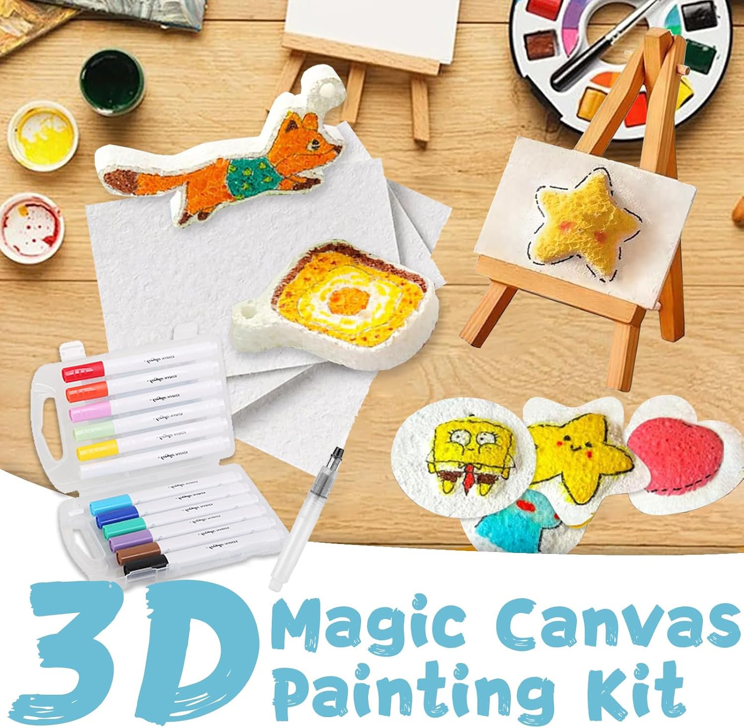 3D Puffy Foam Texture Painting - Art Craft With Paper avis et prix