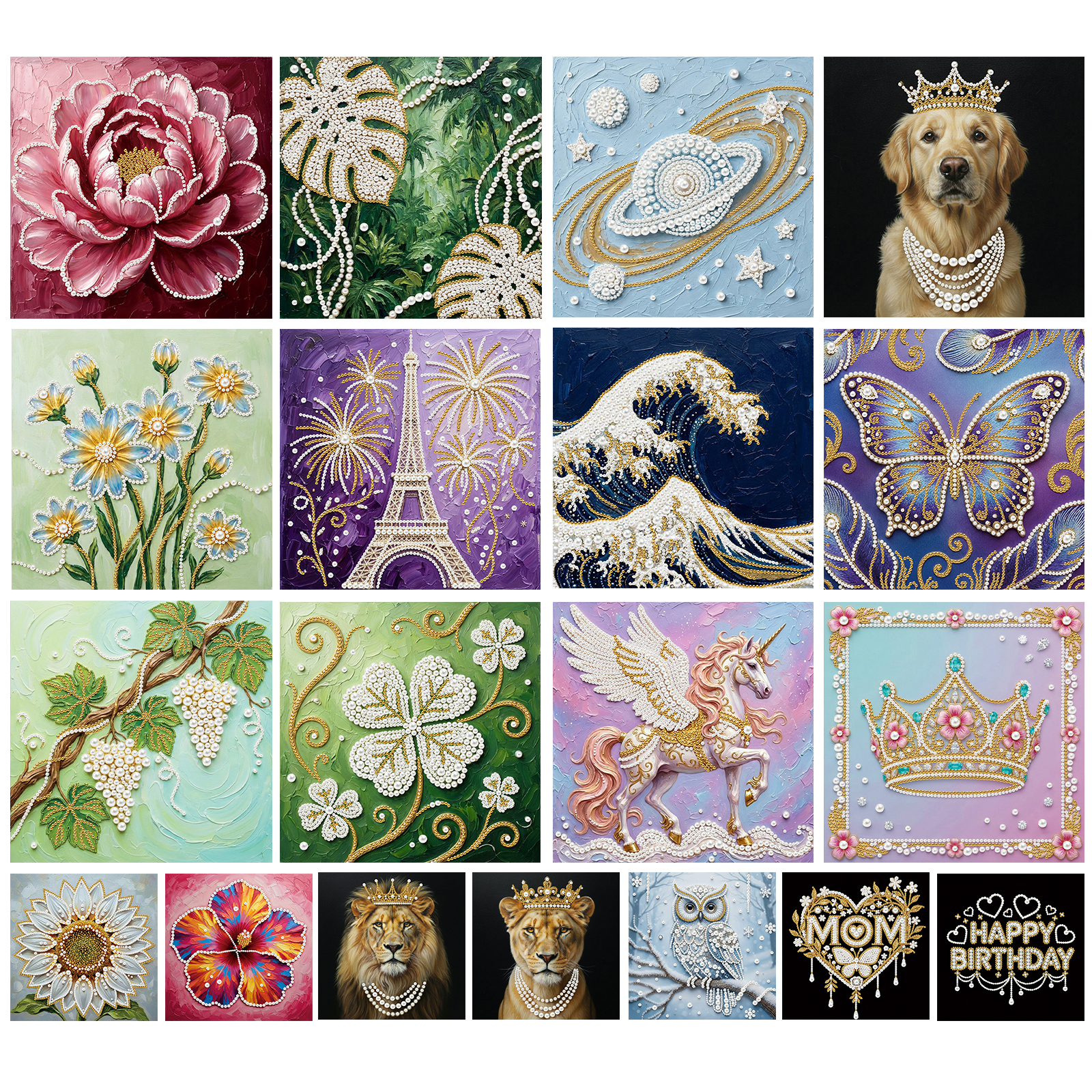 DIY Plant Animal Pearl Paintin - Art Craft Picture avis et prix