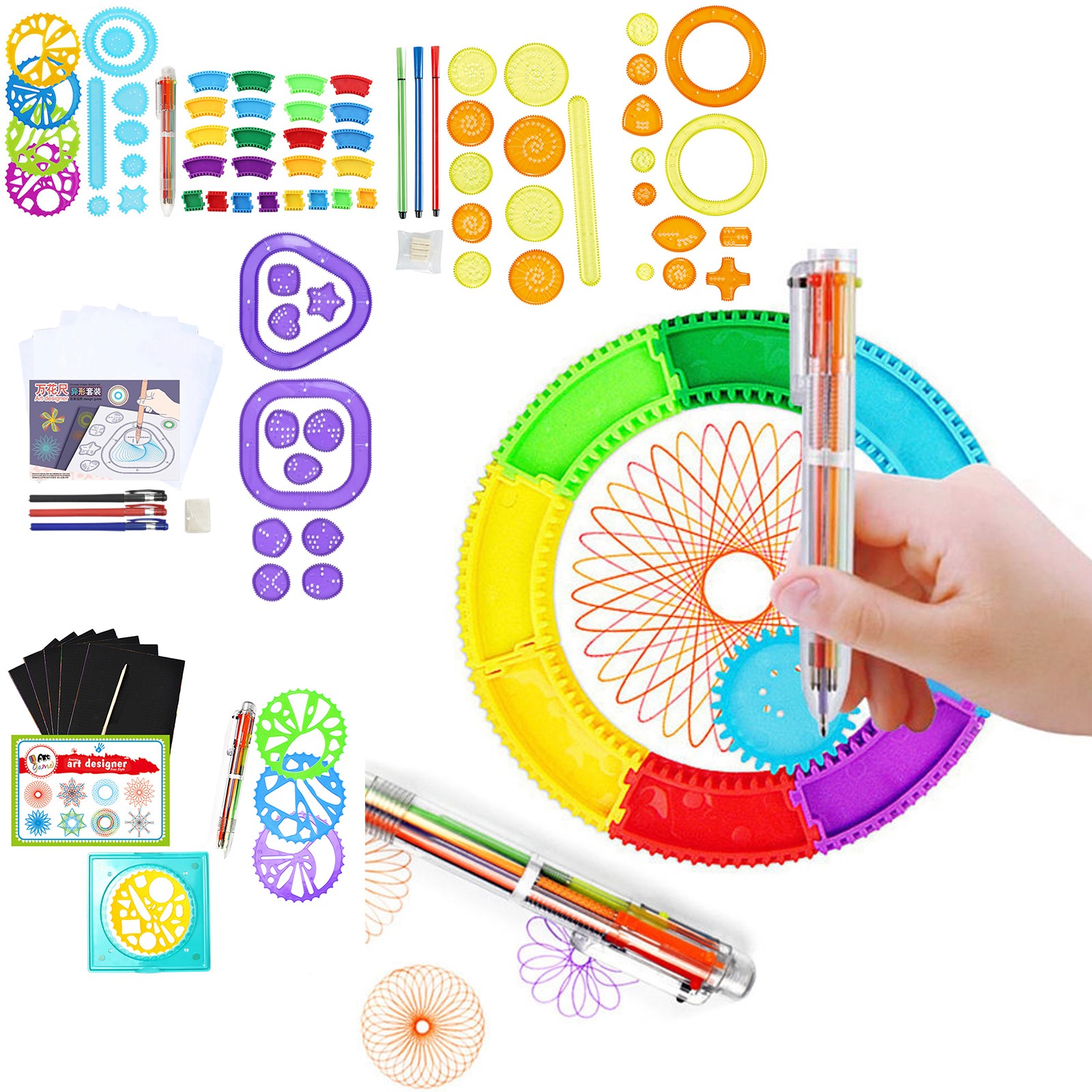Student Geometry Drawing Stenc - Craft Art Set avis et prix