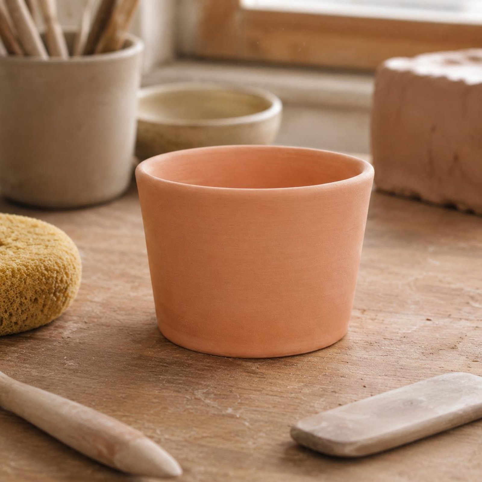 Bisque Pottery Cup Gift Idea U - Art Craft Classes avis et prix