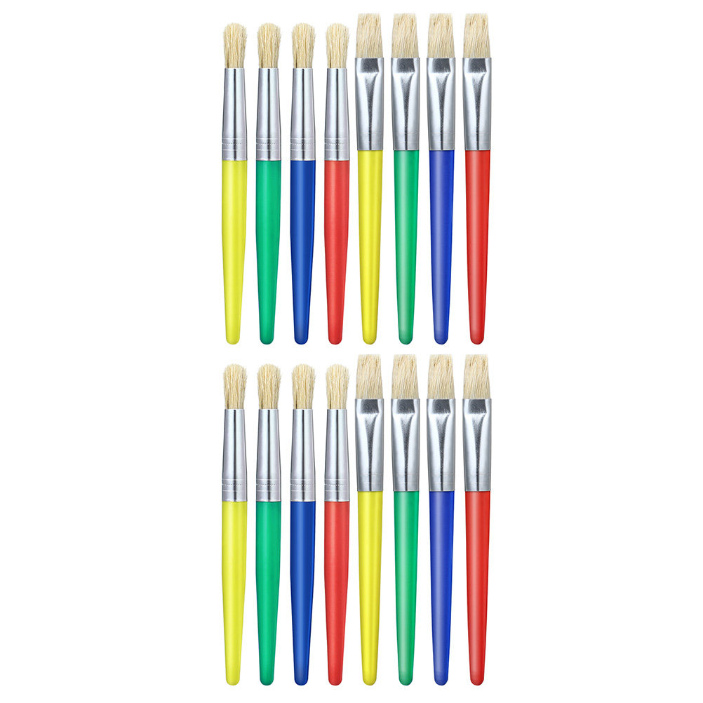 16Pcs Kids Paint Brush Set Pla - Art Craft Classes avis et prix