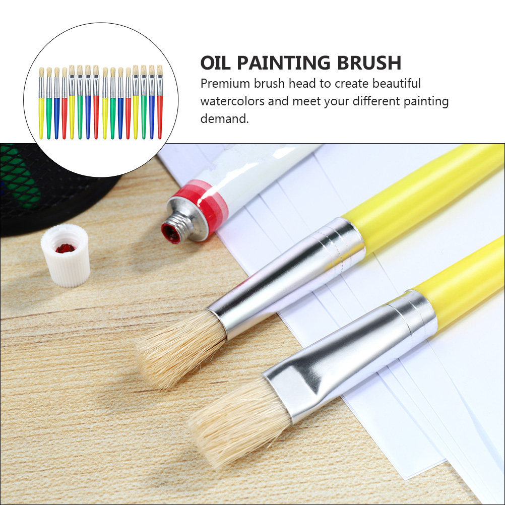 16Pcs Kids Paint Brush Set Pla - Art Craft Classes avis et prix