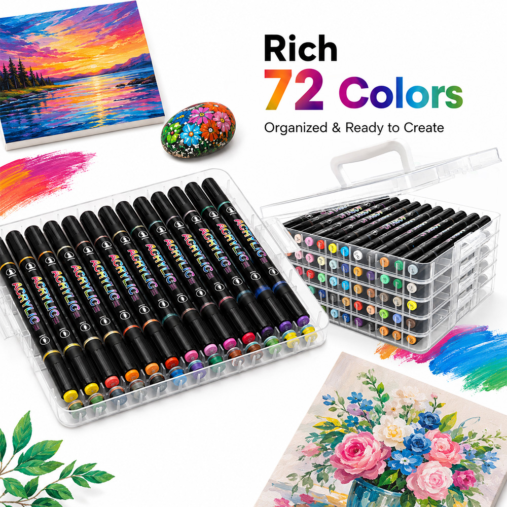 12/24/36/48/60/72 Colors Acryl - Art Craft Classes avis et prix