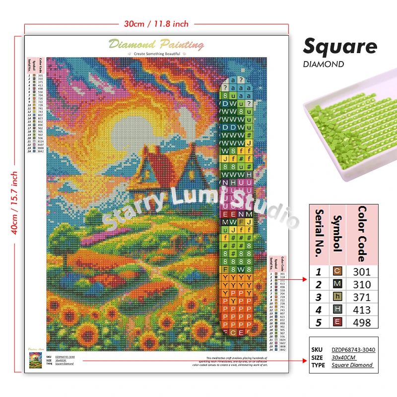 Hatsune Miku Diamond painting  - Craft Art Set avis et prix
