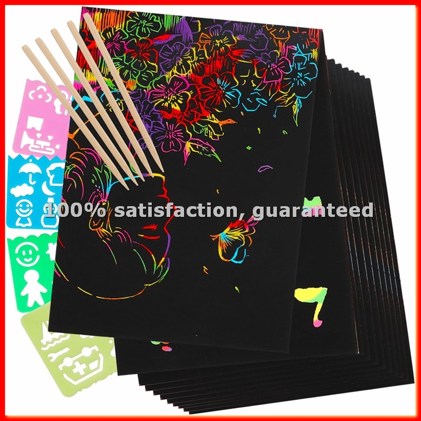 Scratch Paper Art Set, Black C - Craft Art Set avis et prix
