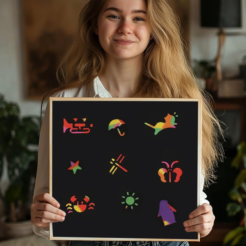 Scratch Paper Art Set, Black C - Craft Art Set avis et prix