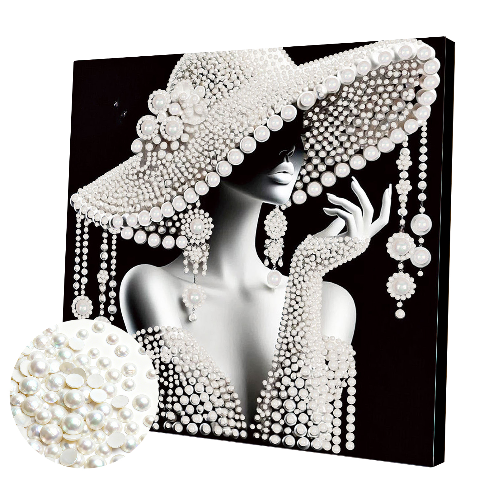 DIY Ladies Pearl Painting Art  - Art Craft Picture avis et prix