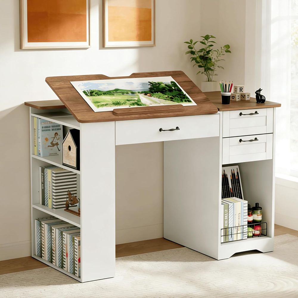 Adjustable Desk with Storage a - Art & Craft Paper Origami avis et prix