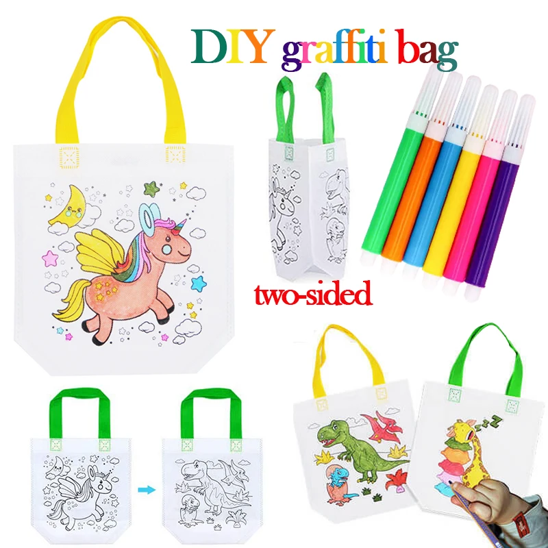 1-10pcs Sets DIY Graffiti Bag  - Art Craft 5 Year Old avis et prix