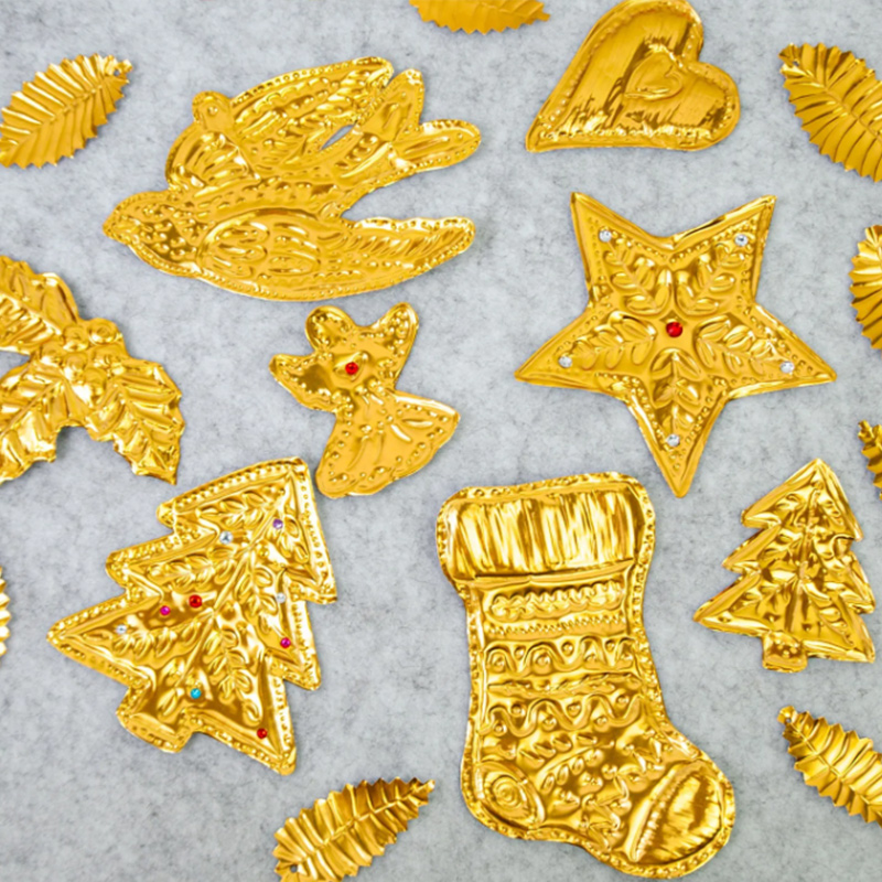 DIY Gold Foil Art Relief Chris - Art Craft With Paper avis et prix