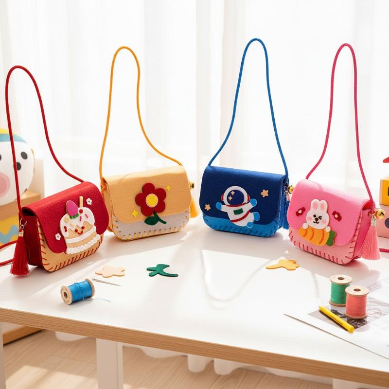 Cute Felt Felt Bag Making Kit  - Art Craft Kindergarten avis et prix