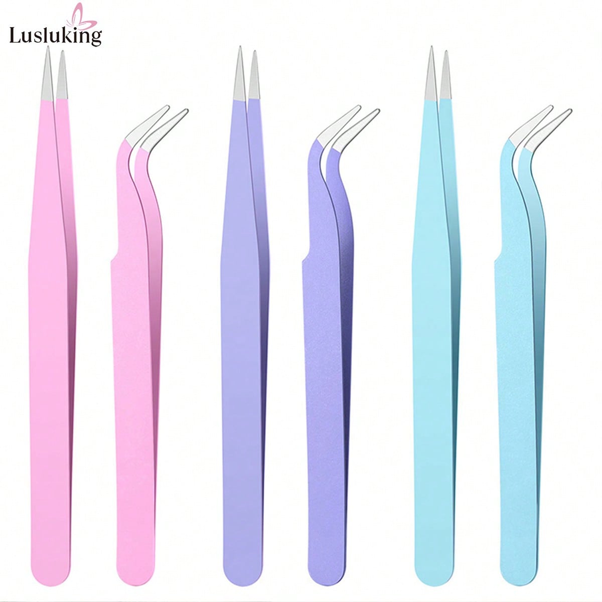 LUSLUKING Nail Art Tweezers Se - Craft Art Set avis et prix