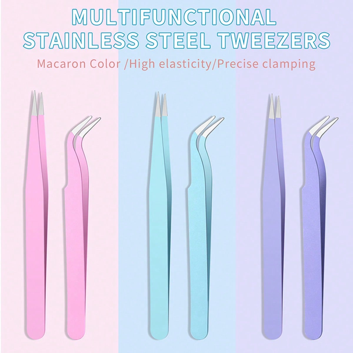 LUSLUKING Nail Art Tweezers Se - Craft Art Set avis et prix