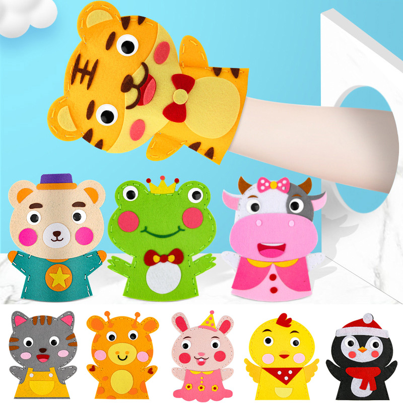 Cute Cartoon Animal Hand Puppe - Art Craft 6 Year Old avis et prix