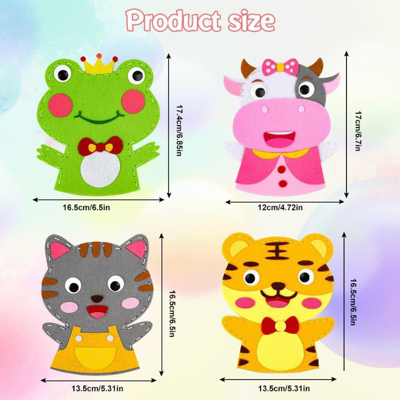 Cute Cartoon Animal Hand Puppe - Art Craft 6 Year Old avis et prix
