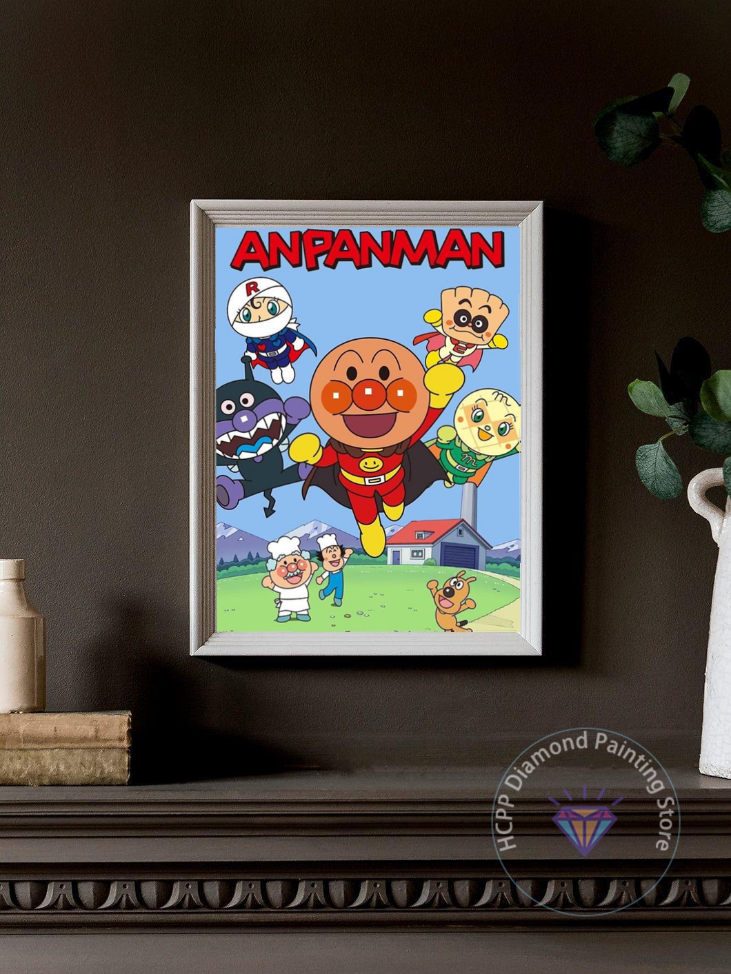 Anpanman Diamond Painting Kit  - Art Craft 5 Year Old avis et prix