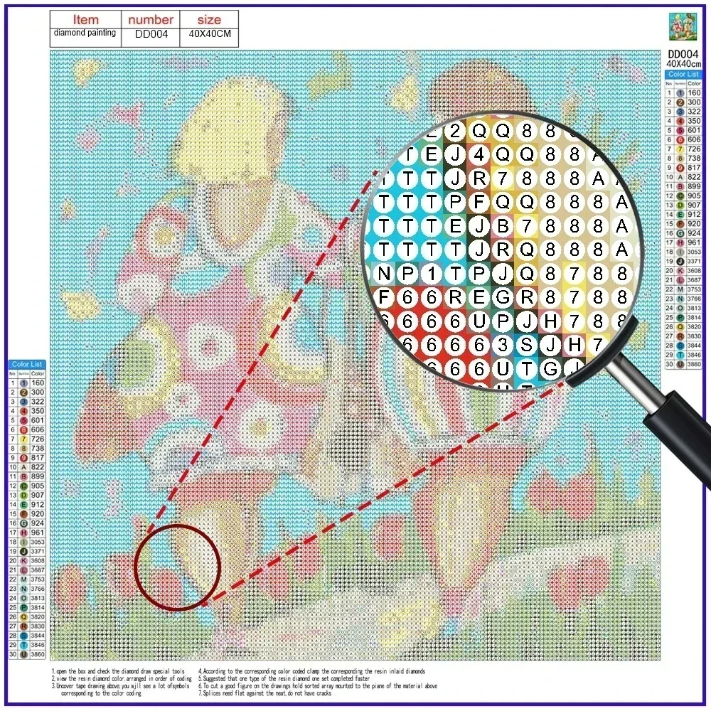 Anpanman Diamond Painting Kit  - Art Craft 5 Year Old avis et prix