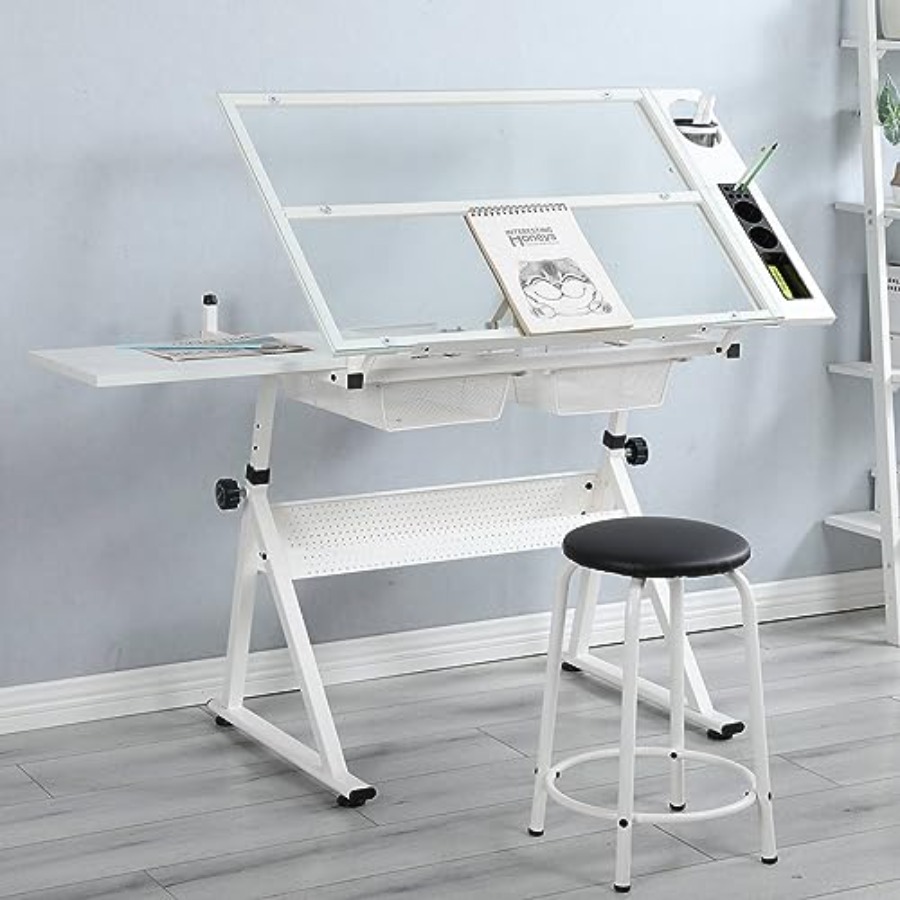 Drafting Table with Stool Mode - Art & Craft Paper Origami avis et prix