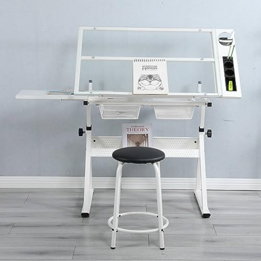Drafting Table with Stool Mode - Art & Craft Paper Origami avis et prix
