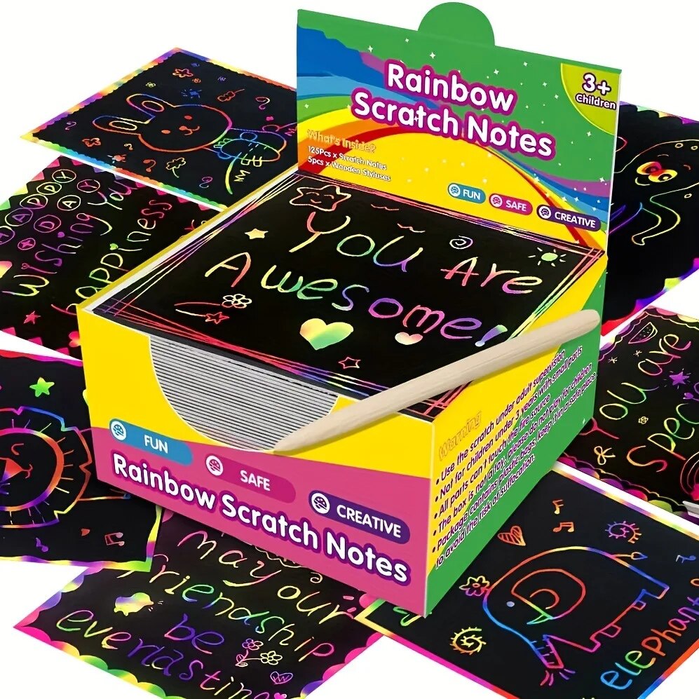 Many Creative Scratch Art Card - Art Craft 5 Year Old avis et prix