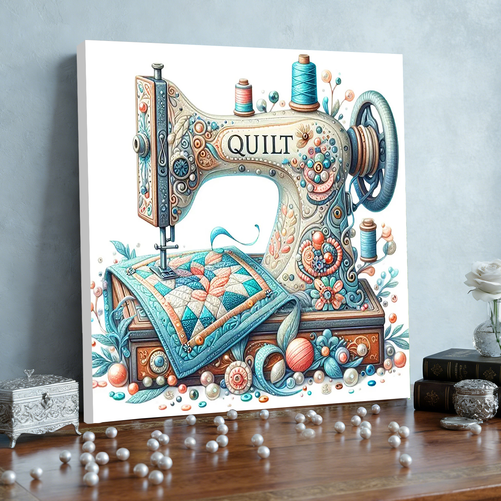 Full DIY 5D Round Drill Diamon - Art Craft Picture avis et prix