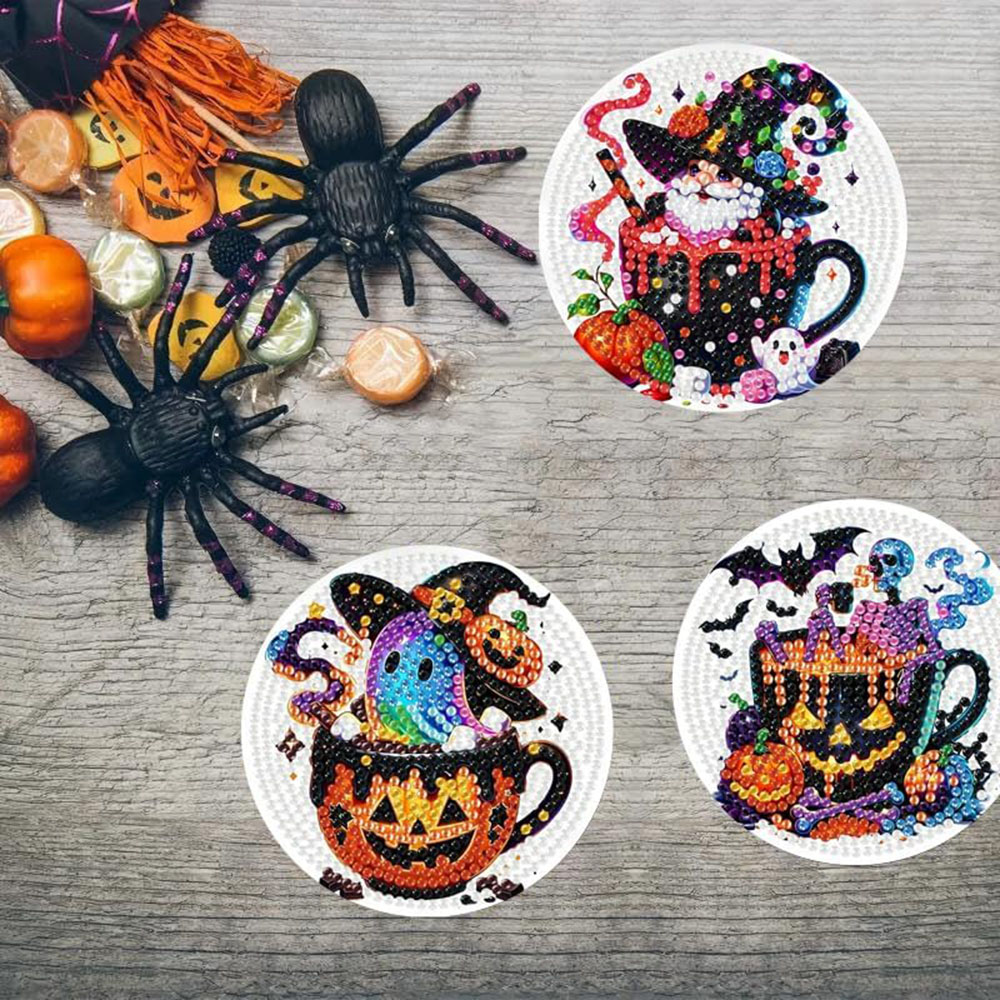 8PCS 5D Halloween Gnome Diamon - Craft Art Set avis et prix