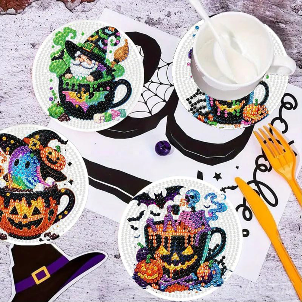 8PCS 5D Halloween Gnome Diamon - Craft Art Set avis et prix