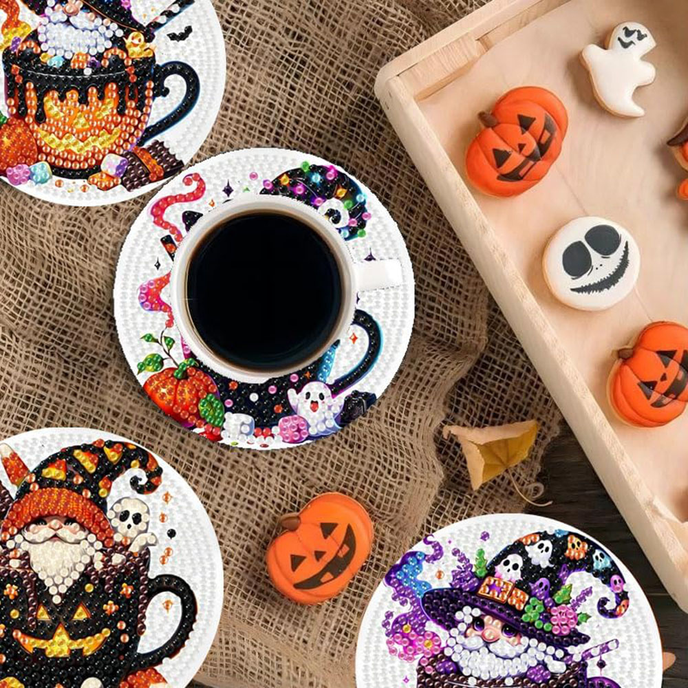 8PCS 5D Halloween Gnome Diamon - Craft Art Set avis et prix