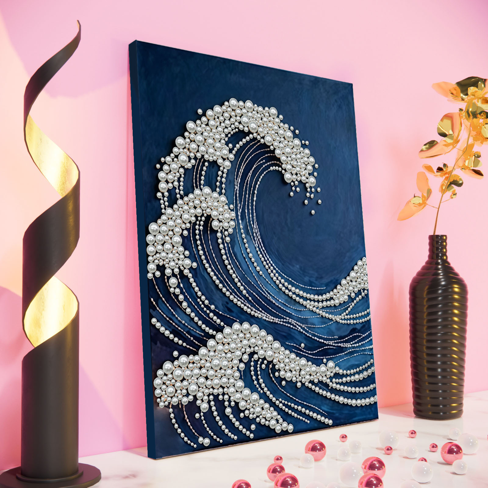 Waves DIY Pearl Painting Art K - Art Craft Picture avis et prix