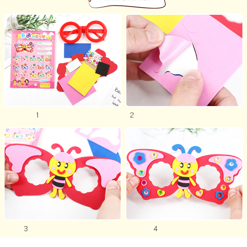 2/6/12 Sets Cartoon EVA Diamon - Art Craft 5 Year Old avis et prix