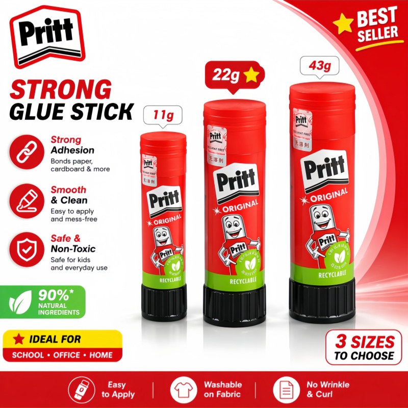 Original Pritt Glue Stick Non- - Art Craft 5 Year Old avis et prix