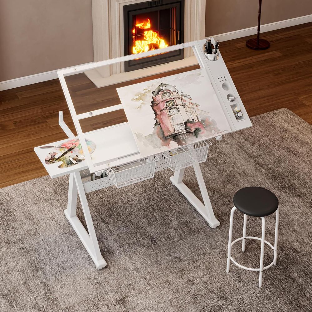 Adjustable Art Desk with Tempe - Art & Craft Paper Origami avis et prix