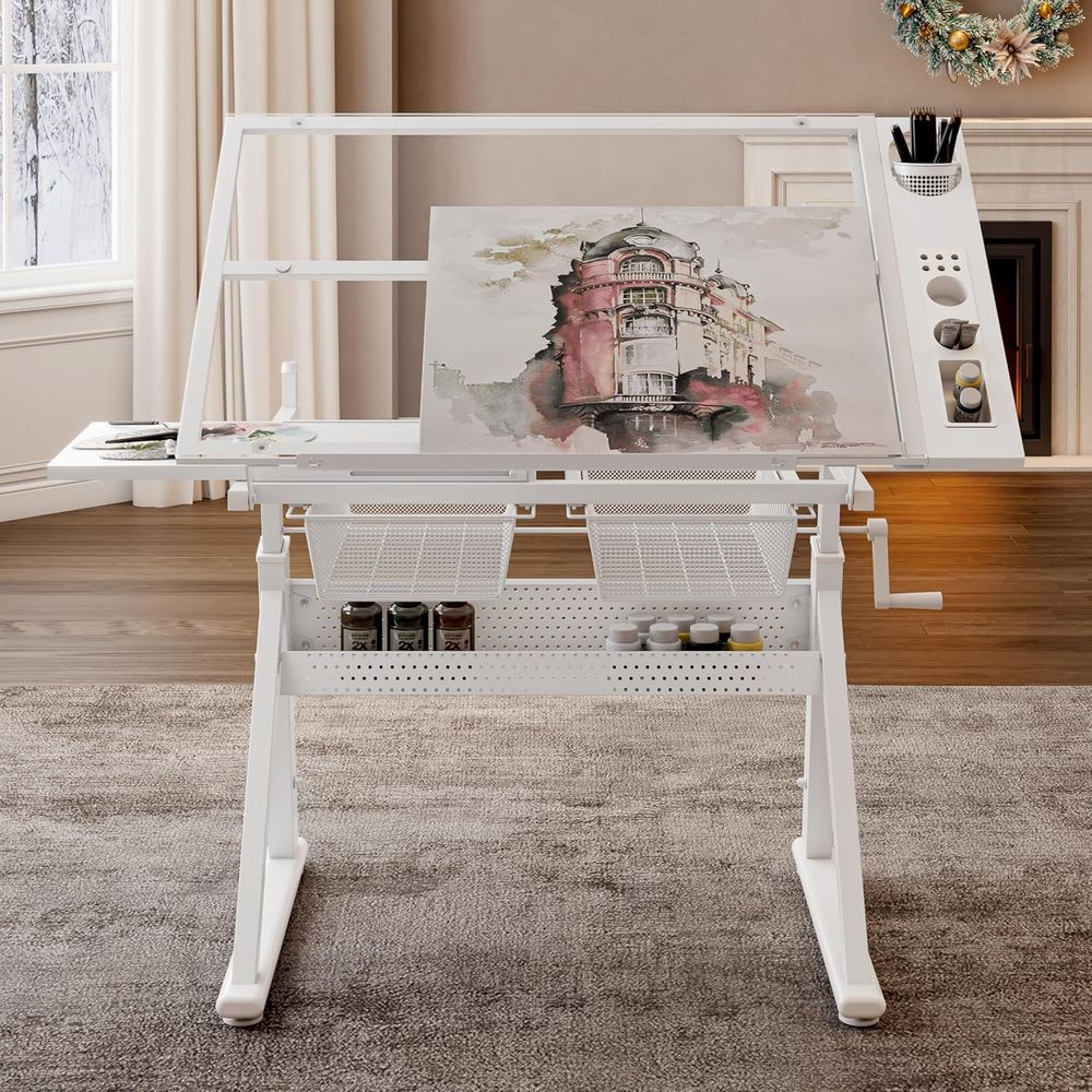 Adjustable Art Desk with Tempe - Art & Craft Paper Origami avis et prix