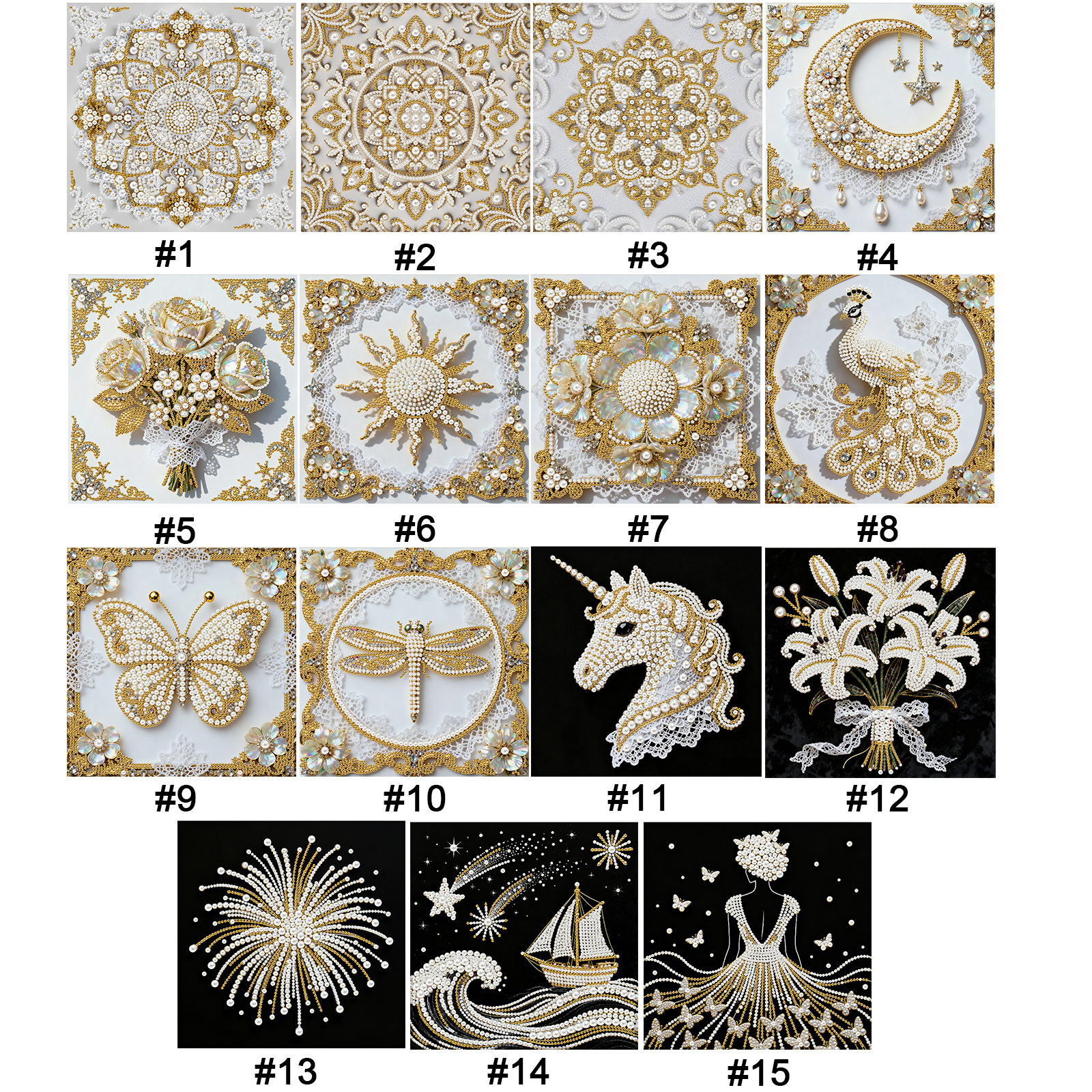 DIY Pearl Painting Kit for Hom - Art Craft Picture avis et prix