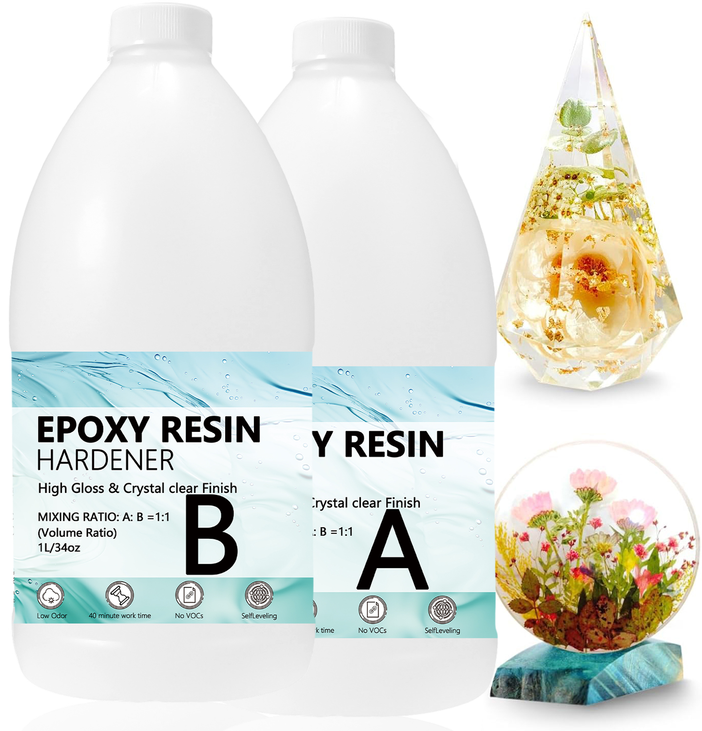 Epoxy Resin Kits Set, Art Kit  - Art Craft Gifts For Adults avis et prix